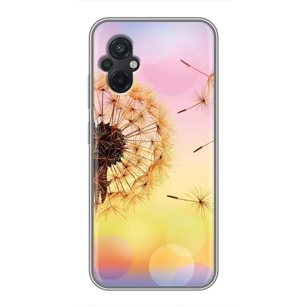 Чехол с рисунком «Цветок-одуванчик» для Xiaomi POCO M5 Чехол с рисунком «Цветок-одуванчик» для Xiaomi POCO M5