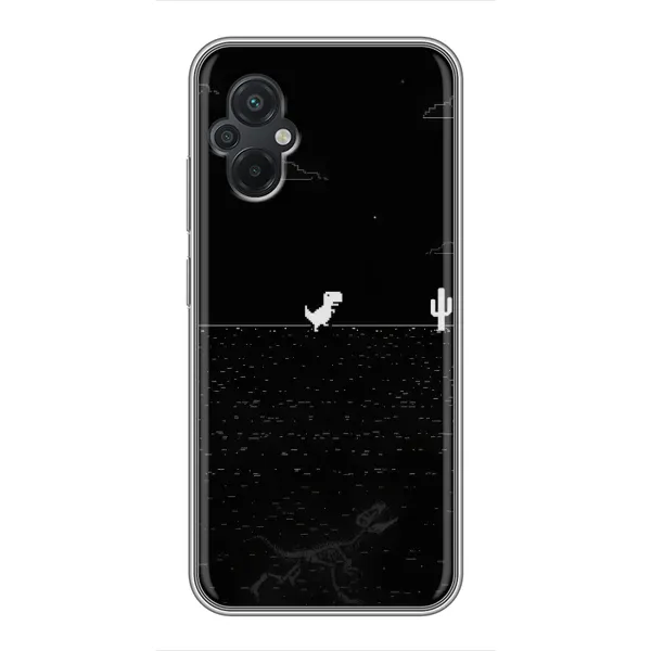 Чехол с рисунком «Динозаврик» для Xiaomi POCO M5 Чехол с рисунком «Динозаврик» для Xiaomi POCO M5