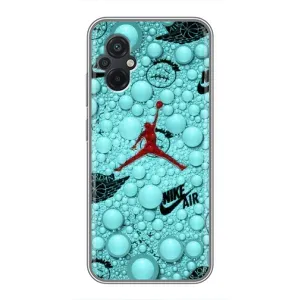 Силіконовый Чохол Nike Air Jordan на Поко М5 (Джордан Найк)