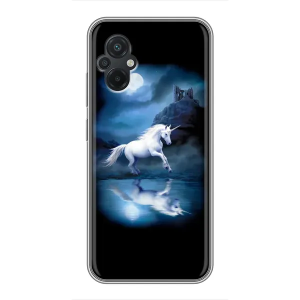 Чехол с рисунком «Единорог» для Xiaomi POCO M5 Чехол с рисунком «Единорог» для Xiaomi POCO M5