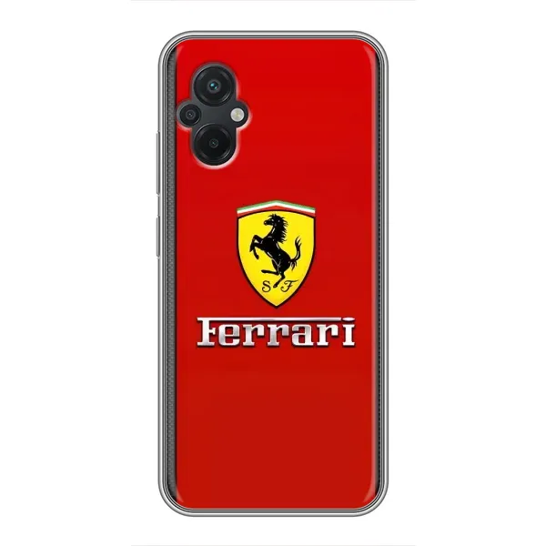 Чехол с рисунком «Ferrari Logo» для Xiaomi POCO M5 Чехол с рисунком «Ferrari Logo» для Xiaomi POCO M5
