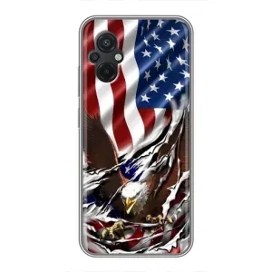 Чохол Прапор USA для Xiaomi POCO M5 (Прапор USA)