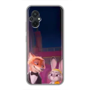 Силіконовий чохол з принтом Зоотрополіс для Xiaomi POCO M5 (Головні герої)