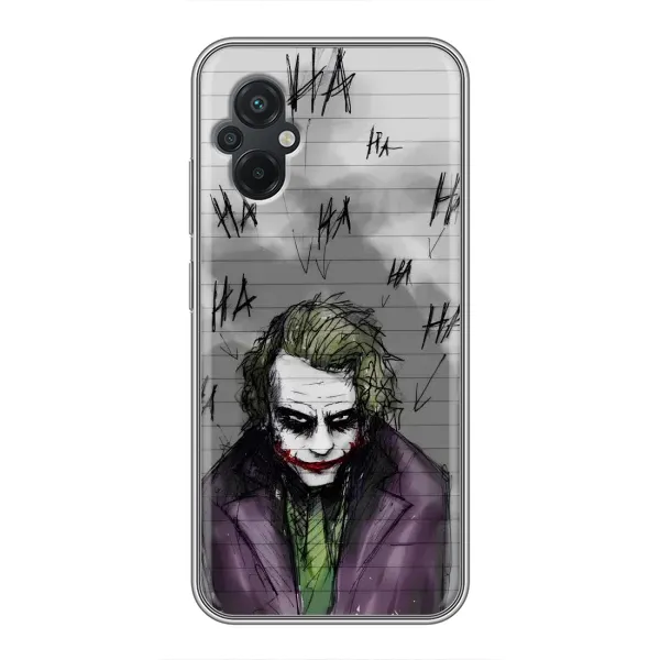 Чехол с рисунком «Joker клоун» для Xiaomi POCO M5 Чехол с рисунком «Joker клоун» для Xiaomi POCO M5