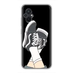 Чохол з Прикольним Принтом на Xiaomi POCO M5 (Кеди)