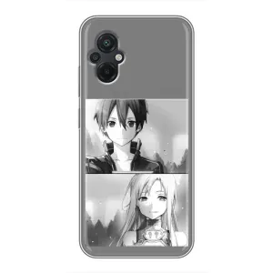 Чохли з героями АНИМЕ на Xiaomi POCO M5 (Кіріто-Асуна)