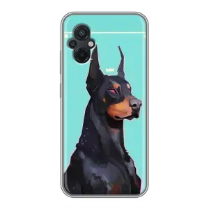 Чехол ДОБЕРМАН для Xiaomi POCO M5 (Король доберман)