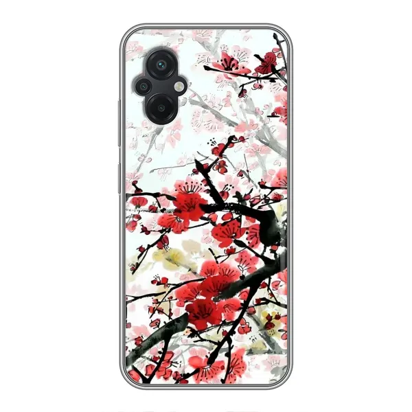Чехол с рисунком «Красивая Сакура» для Xiaomi POCO M5 Чехол с рисунком «Красивая Сакура» для Xiaomi POCO M5