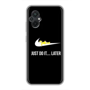 Силіконовый Чохол на Xiaomi POCO M5 з картинкою НАЙК (Later)