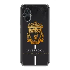 Силиконовые Чехлы принт Футбол на Xiaomi POCO M5 (Liverpool)