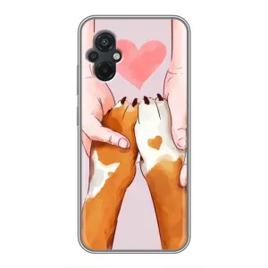 Чохол (ТПУ) Милі песики для Xiaomi POCO M5
