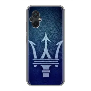 Чехлы с тематикой "Крутые машины" на Xiaomi POCO M5 (Лого Maserati)