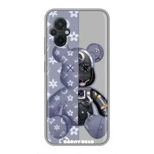 Силіконовий чохол для Xiaomi POCO M5 (Ведмідь Louis Vuitton)