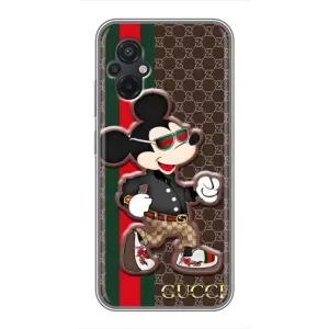 Чехлы Бренд GUCCI для Xiaomi POCO M5 (Маус Гуччи)