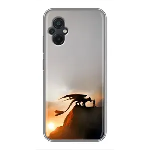 Чехол дракон Беззубик для Xiaomi POCO M5 (Мультиик Беззубик)