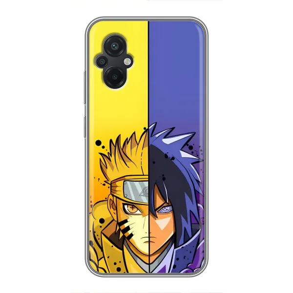 Чехол с рисунком «Naruto Vs Sasuke» для Xiaomi POCO M5
