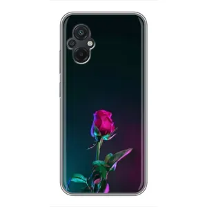Чехлы с принтом Розочки для Xiaomi POCO M5 (Ночная роза)