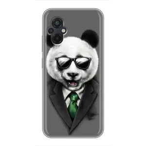 Чехлы с Пандами на Xiaomi POCO M5 (Панда в очках)