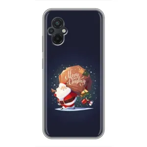 Чехол Санта Клаус для Xiaomi POCO M5 (Подарки от Санты)