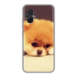 Чехол (ТПУ) Милые собачки для Xiaomi POCO M5 (Померанский шпиц)