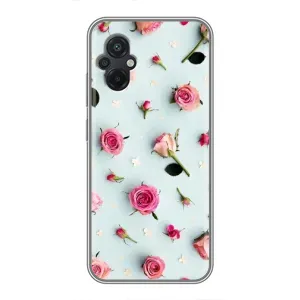 Чехлы с принтом Розочки для Xiaomi POCO M5 (Разные цветы)