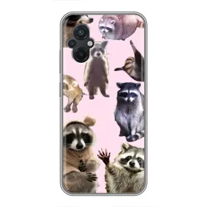 Силіконовий Чохол з Энотами на Xiaomi POCO M5 (Смішні Єноти)
