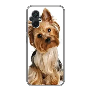 Чехол (ТПУ) Милые собачки для Xiaomi POCO M5 (Собака Терьер)