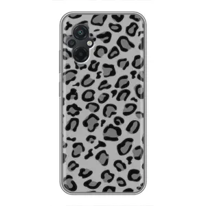 Чохол з леопардовим принтом на Xiaomi POCO M5 (Темний леопард)