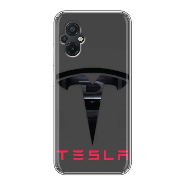 Чехол с рисунком «Logo TESLA» для Xiaomi POCO M5 Чехол с рисунком «Logo TESLA» для Xiaomi POCO M5