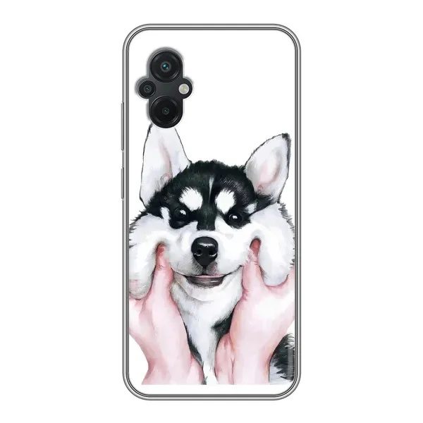 Чехол с рисунком «Собака Хаски» для Xiaomi POCO M5 Чехол с рисунком «Собака Хаски» для Xiaomi POCO M5
