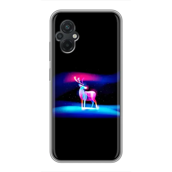 Чехол с рисунком «Яркий олень» для Xiaomi POCO M5 Чехол с рисунком «Яркий олень» для Xiaomi POCO M5