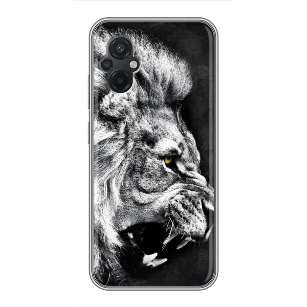 Чехол с рисунком «Злой ЛЕВ» для Xiaomi POCO M5 Чехол с рисунком «Злой ЛЕВ» для Xiaomi POCO M5