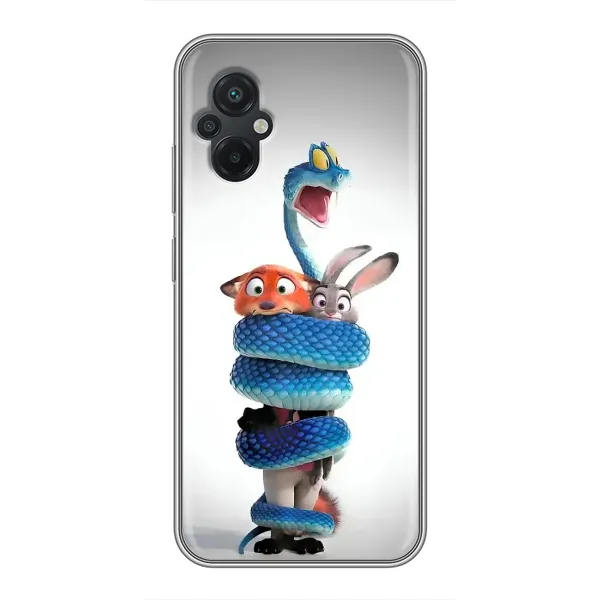 Чехол с рисунком «Змея Зоо» для Xiaomi POCO M5