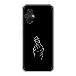 Чехлы (Знак сердечка) на Xiaomi POCO M5 (Знак Сердечка)