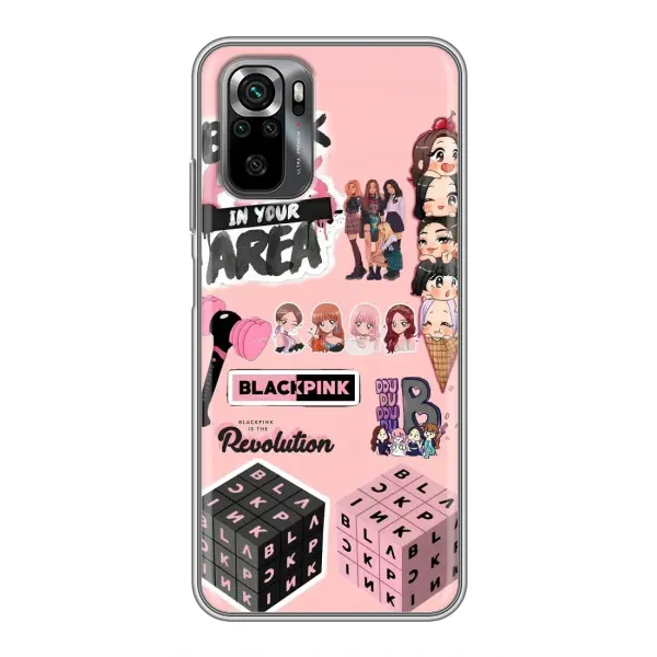 Чехол с рисунком «BLACK PINK коллаж» для Xiaomi POCO M5s Чехол с рисунком «BLACK PINK коллаж» для Xiaomi POCO M5s