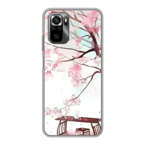 Чехол с принтом САКУРЫ на Xiaomi POCO M5s (Чайная церемония)