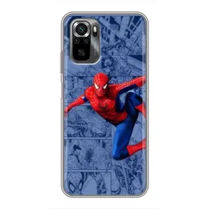 Силиконовый Чехол для Xiaomi POCO M5s (Человек Паук)