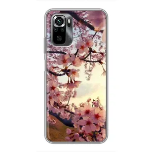 Чехол с принтом САКУРЫ на Xiaomi POCO M5s (Цветущая сакура)