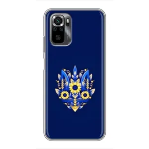 Чехол Укр Символика для Xiaomi POCO M5s (Цветущий Герб)