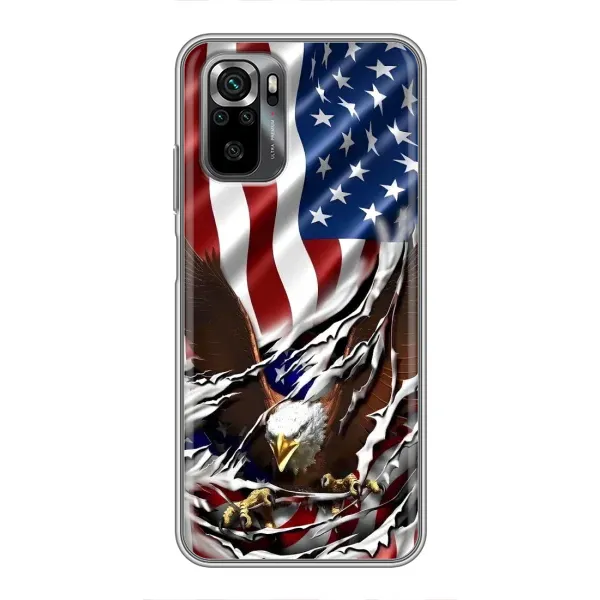 Чехол с рисунком «Флаг USA» для Xiaomi POCO M5s