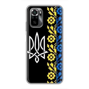 Силіконовый Чохол на Xiaomi POCO M5s (Герб и вишиванка)