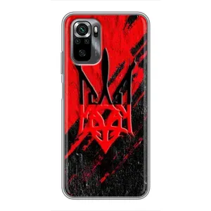 Чохли УПА (Червоно-Чорний) на Xiaomi POCO M5s (Герб в кольорах УПА)