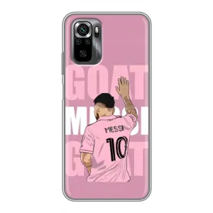 Чехлы Лео Месси в Майами на Xiaomi POCO M5s (GOAT MESSI)