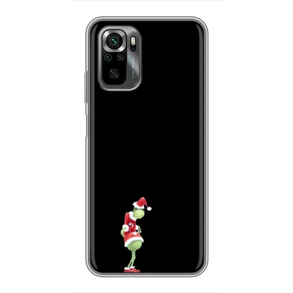 Чехол с рисунком «Гринч на чорном» для Xiaomi POCO M5s Чехол с рисунком «Гринч на чорном» для Xiaomi POCO M5s