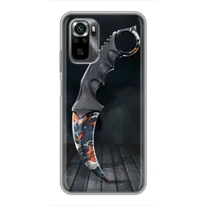 Чехол КИБЕРСПОРТ для Xiaomi POCO M5s (Кинжал КС ГО)