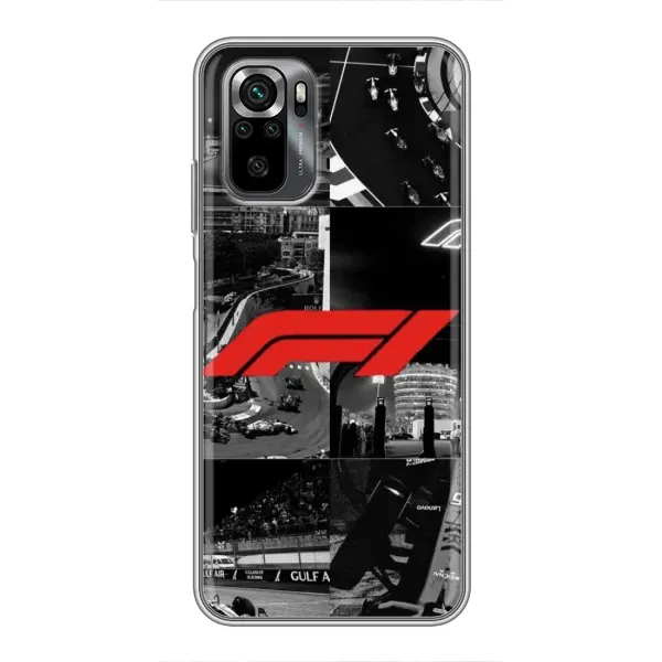 Чехол с рисунком «Коллаж Формула 1» для Xiaomi POCO M5s Чехол с рисунком «Коллаж Формула 1» для Xiaomi POCO M5s