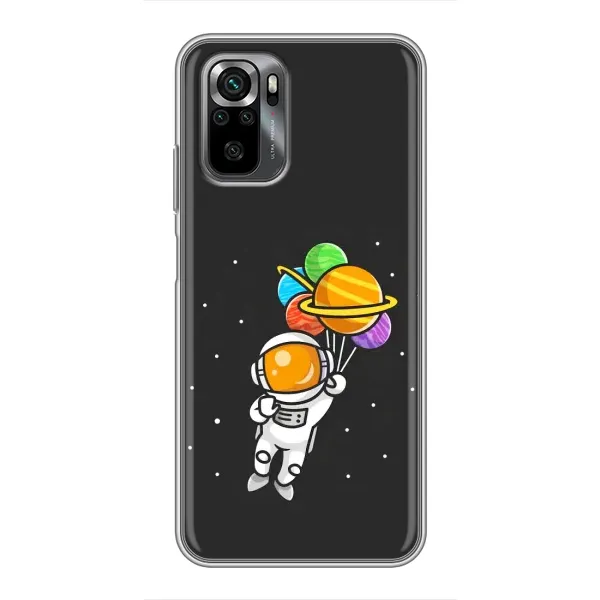Чехол с рисунком «Космонавт с шариками» для Xiaomi POCO M5s Чехол с рисунком «Космонавт с шариками» для Xiaomi POCO M5s