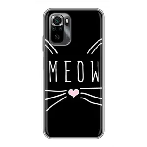 Бампер с изображением Котиков для Поко М5с (КОТИК MEOW)