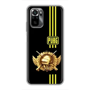 Чохол (TPU) з картинкою "Лого Пабг" на Поко м5с (Логотип PUPG)