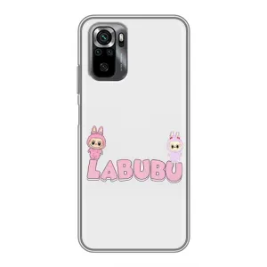 Чохол з принтом Лабубу для Xiaomi POCO M5s (Логотип Лабубу)